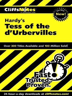 cover image of CliffsNotes on Hardy's Tess of the d'Urbervilles